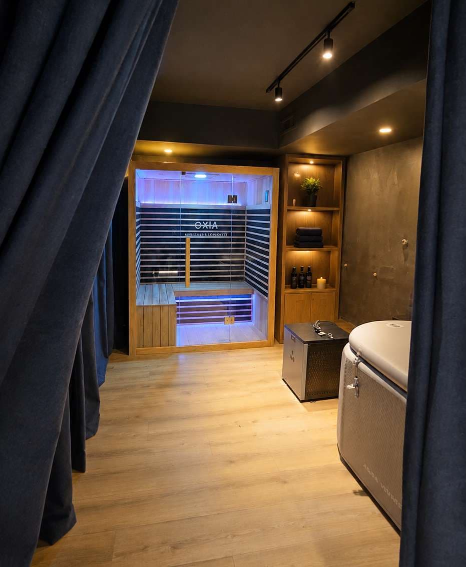 Sauna y frío